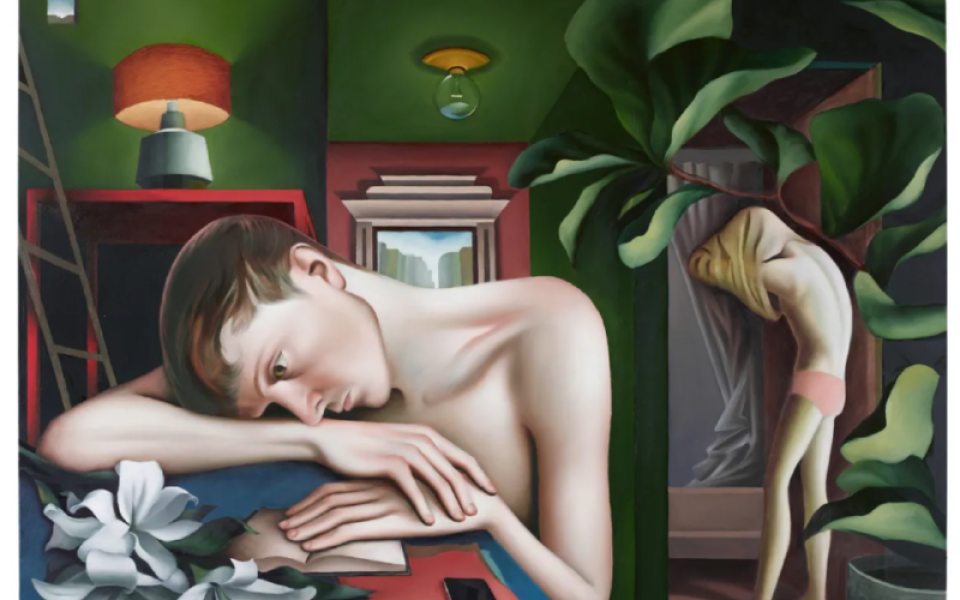 [쇼벨] &#034;Tender Solitude , Justin Liam O’Brien painting the Queer Experience in a Disoriented World&#034;