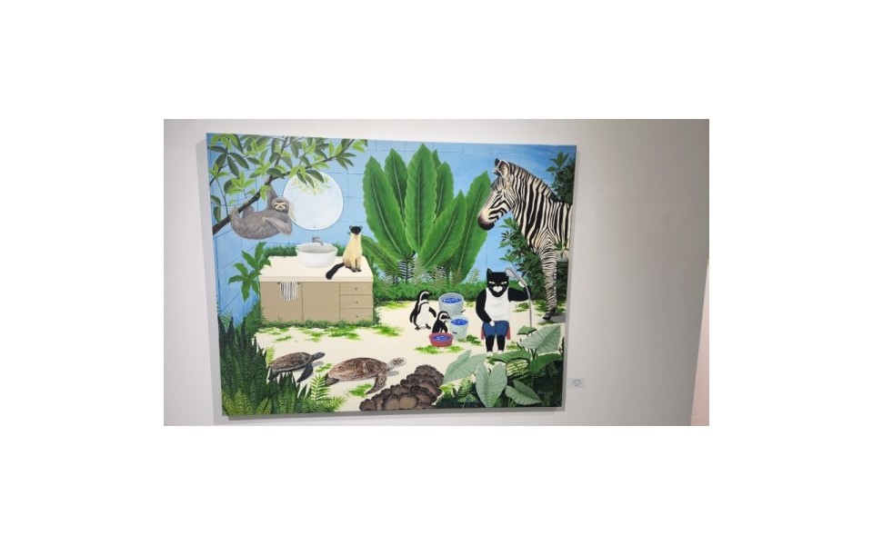 [쇼벨] “Cats, Climate, and Confidence: korean artist Park Young-mi’s Playful Vision in ‘Bongdari-gun’”