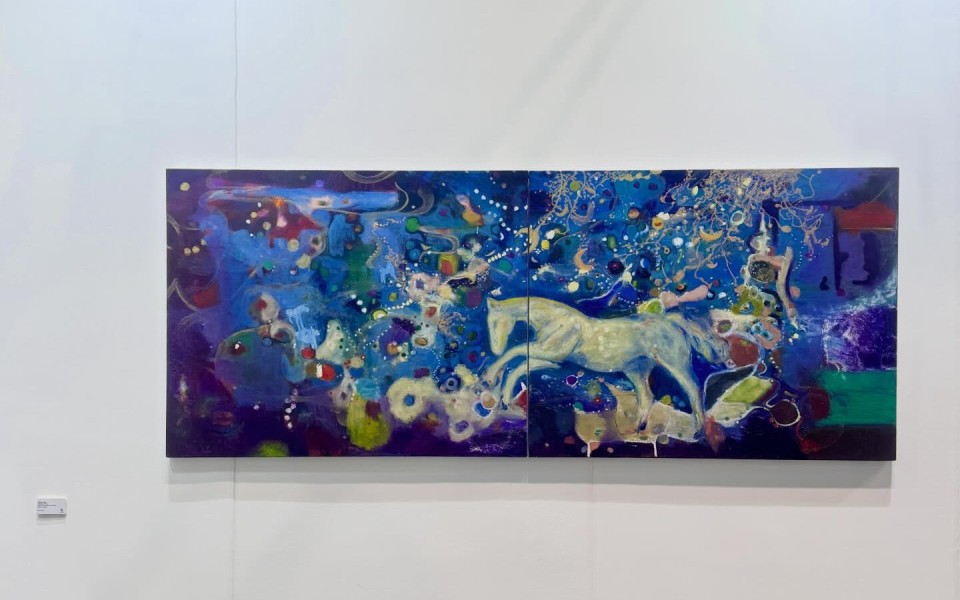 [쇼벨]  The Pulse of Eternity: Tiffany Chan’s &#034;Steeds of Time&#034; Gallops into the Infinite at Gallery Se…